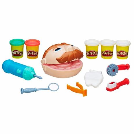 Conjunto Brincando de Dentista Play Doh B5520 Hasbro Menor preço em Conjunto Brincando de Dentista Play Doh B5520 Hasbro