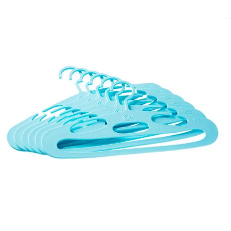 Conjunto Cabides Piccolino 31 x 4 x 16,1 cm 6 peças Azul - Coza - Brinox Menor preço em Conjunto Cabides Piccolino 31 x 4 x 16,1 cm 6 peças Azul - Coza - Brinox