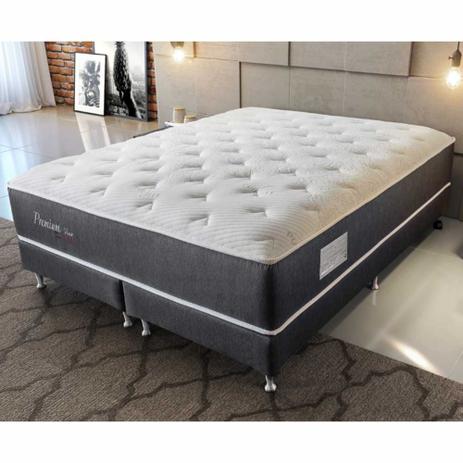 Conjunto Cama Box 37cm + Colchão Casal 138x188x36 Premium Orthocrin de  Molas Pocket Visco Euro Pillow CestaPlus - Cama Box Casal - Magazine Luiza