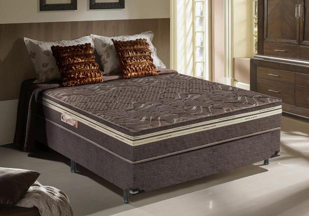 Conjunto Cama Box Casal Espuma Sensação D33 138x188x68 Colchão + Cama Box - Hellen colchões e estofados Menor preço em Conjunto Cama Box Casal Espuma Sensação D33 138x188x68 Colchão + Cama Box - Hellen colchões e estofados