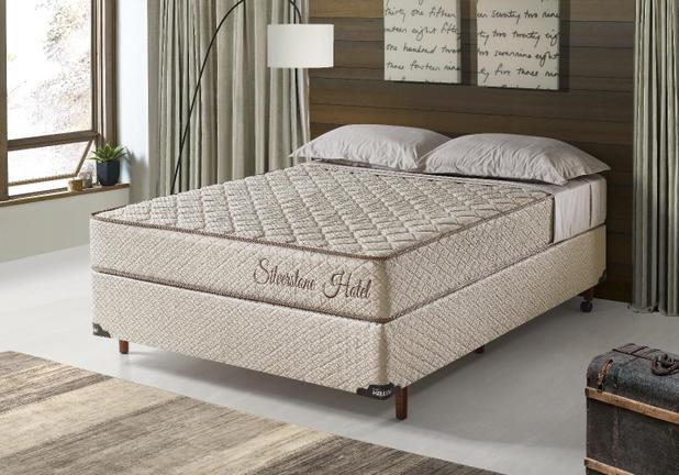 Conjunto Cama Box Casal Silverstone Molas Superlastic 138x188x64 Colchão + Cama Box - Hellen colchões e estofados é ruim? Conjunto Cama Box Casal Silverstone Molas Superlastic 138x188x64 Colchão + Cama Box - Hellen colchões e estofados é boa?