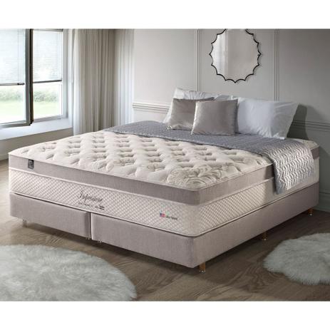 Conjunto Cama Box + Colchão Queen Size Impressione Molas Ensacadas 2.2  158x198x68cm - Anjos - Anjos do Brasil - Cama Box Queen Size - Magazine  Luiza