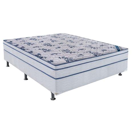 Conjunto Cama Box Physical com Colchão Casal Molas Nanolastic Confort (20x138x188) Branco - Ortobom Menor preço em Conjunto Cama Box Physical com Colchão Casal Molas Nanolastic Confort (20x138x188) Branco - Ortobom