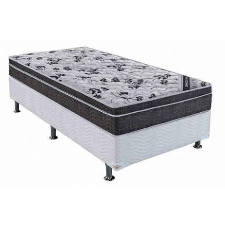 Conjunto Cama Box Physical com Colchão Solteiro Molas Nanolastic Romanzza (20x88x188) Grafite - Ortobom é boa?