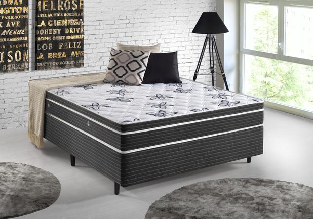 Menor preço em Conjunto Cama Box Queen Top Quality 1,58x1,98x0,62 - Sonotop