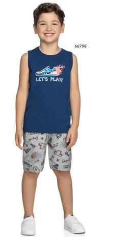 Conjunto camiseta regata + bermuda Marisol inverno Menor preço em Conjunto camiseta regata + bermuda Marisol inverno