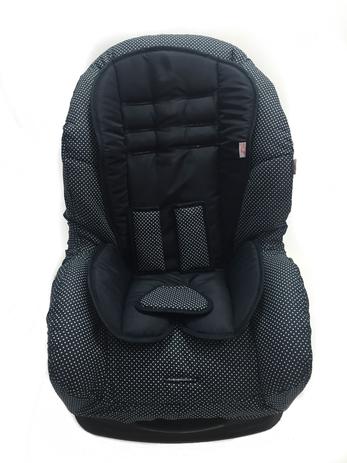 Conjunto Capa para Cadeira Burigotto Super Matrix e Acolchoado Extra Poa Marinho - Alan pierre baby é boa?