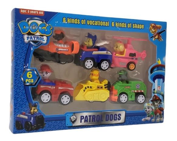 Conjunto Carrinhos De Fricção Patrulha Canina Coleção Mini - JUPELUCIAS -  Carrinho de Fricção - Magazine Luiza