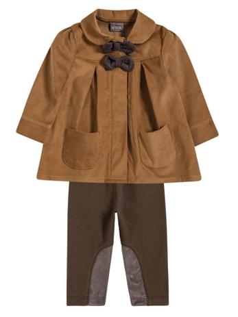 legging veludo infantil