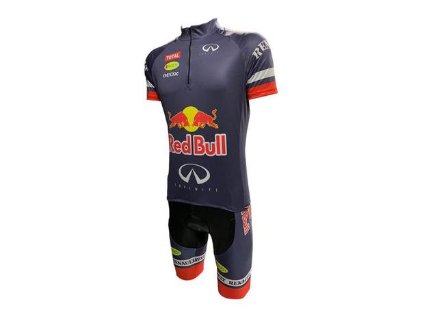 Conjunto ciclismo masculino red bull Clearance