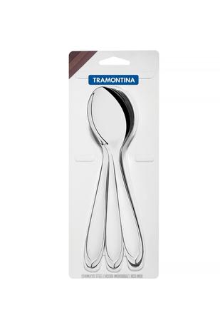 Conjunto Colheres De Mesa Aço Inox 3 Peças Tramontina 66906/011 - Tramontina farroupilha Menor preço em Conjunto Colheres De Mesa Aço Inox 3 Peças Tramontina 66906/011 - Tramontina farroupilha