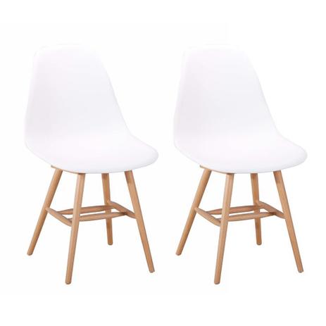 Conjunto com 2 Cadeiras Eames Jade Branco - Mobly Menor preço em Conjunto com 2 Cadeiras Eames Jade Branco - Mobly