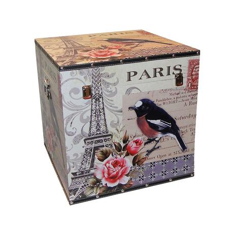 Conjunto com 3 Caixas Livro Paris III - Goods br Menor preço em Conjunto com 3 Caixas Livro Paris III - Goods br