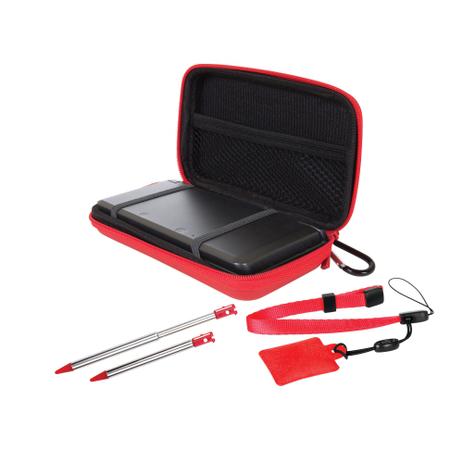 Conjunto com 4 Acessórios Dreamgear Vermelho, para Nintendo 3DS - DG3DS4215 Menor preço em Conjunto com 4 Acessórios Dreamgear Vermelho, para Nintendo 3DS - DG3DS4215