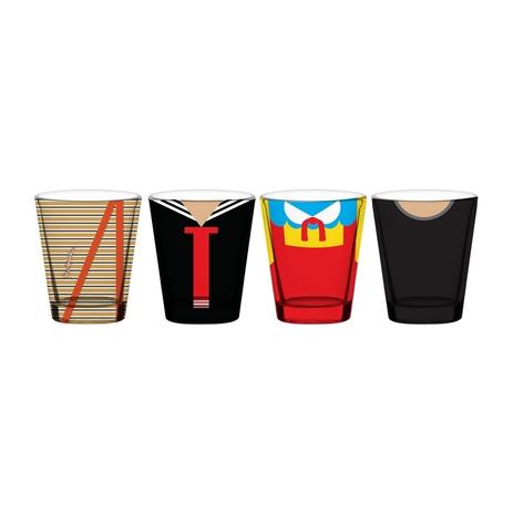 Conjunto com 4 Copos de Vidro para Shot Chaves Urban Menor preço em Conjunto com 4 Copos de Vidro para Shot Chaves Urban