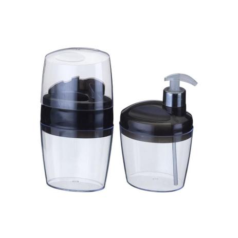 Conjunto com Saboneteira Liquido E Porta Escovas Belle Preto - Arthi é boa?