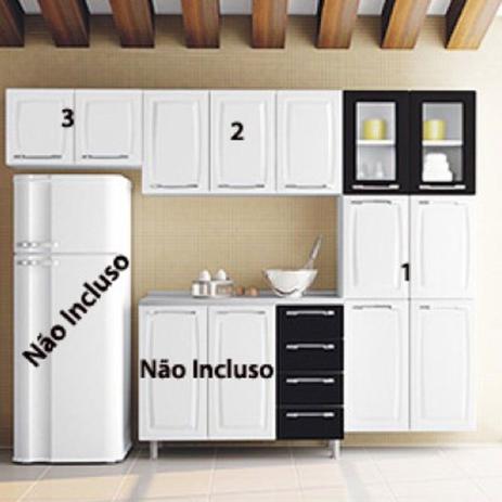 Conjunto Cozinha 3 Peças Itatiaia Criativa - Max II Menor preço em Conjunto Cozinha 3 Peças Itatiaia Criativa - Max II