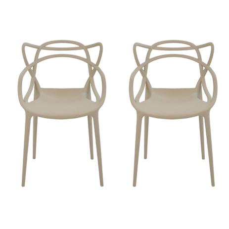 Conjunto de 2 Cadeiras Allegra I Nude - Rivatti é boa?