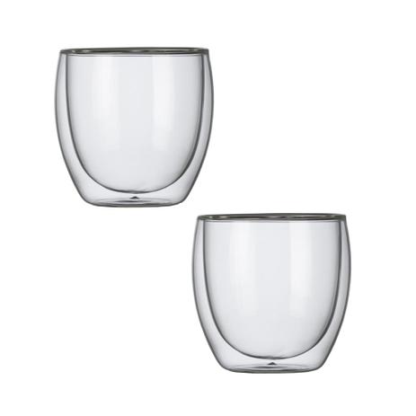 Conjunto de 2 Copos para Chá com Parede Dupla em Vidro 250ml Hot Cold Kenya é boa?