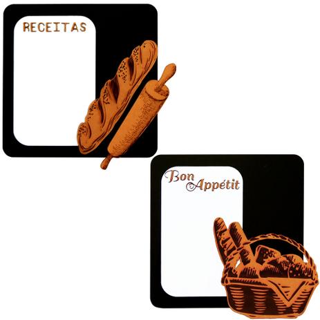 Conjunto de 2 Quadros Decorativos - Ambiente Cozinha - Pão e Cesta de Pão - 40x40 cm - Me criative Menor preço em Conjunto de 2 Quadros Decorativos - Ambiente Cozinha - Pão e Cesta de Pão - 40x40 cm - Me criative