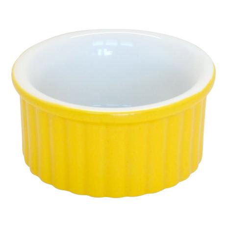 Conjunto de 4 Ramequins 6cm 40ml - amarela - Ceraflame Menor preço em Conjunto de 4 Ramequins 6cm 40ml - amarela - Ceraflame