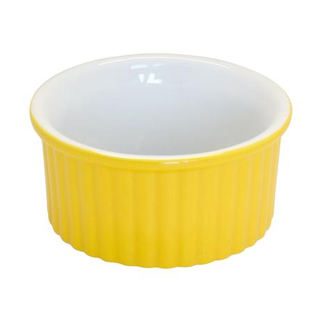 Conjunto de 4 Ramequins 8cm 100ml- amarela - Ceraflame Menor preço em Conjunto de 4 Ramequins 8cm 100ml- amarela - Ceraflame