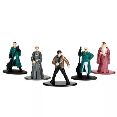 Conjunto de 5 Mini Figuras - 5 Cm - Nano Metal - Harry Potter - Pack B - Jada Menor preço em Conjunto de 5 Mini Figuras - 5 Cm - Nano Metal - Harry Potter - Pack B - Jada