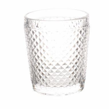 Conjunto de 6 copos bico de jaca - transparente - Btc decor Menor preço em Conjunto de 6 copos bico de jaca - transparente - Btc decor