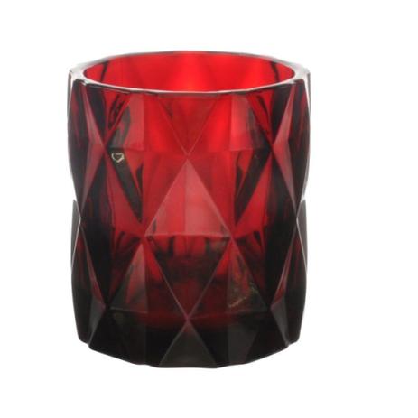 Conjunto de 6 copos - vermelho - 10 cm - Btc decor Menor preço em Conjunto de 6 copos - vermelho - 10 cm - Btc decor