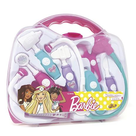 Conjunto de Acessórios - Médica - Maleta - Barbie - Fun Menor preço em Conjunto de Acessórios - Médica - Maleta - Barbie - Fun