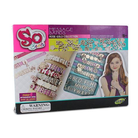 Conjunto de Acessórios - Pulseiras com Letras - My Style - Multikids Menor preço em Conjunto de Acessórios - Pulseiras com Letras - My Style - Multikids