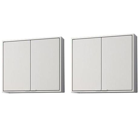 Conjunto De Armários Suspensos De Aço 4 Portas Smart Branco Itatiaia Móveis é ruim? Conjunto De Armários Suspensos De Aço 4 Portas Smart Branco Itatiaia Móveis é boa?
