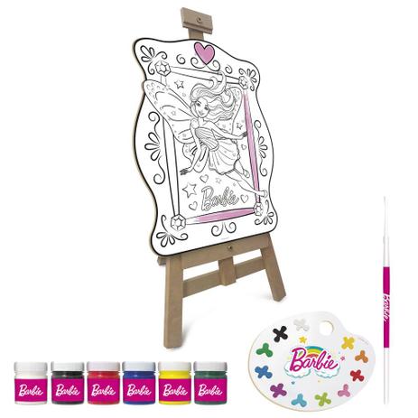 Conjunto de Artes - Painel e Acessórios - Barbie Princesas - Fun é boa?