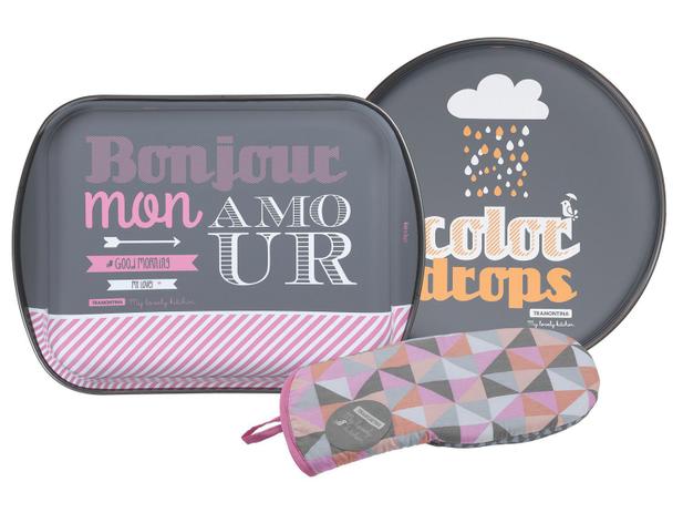 Conjunto de Assadeiras Tramontina - Alumínio 3 Peças My Lovely Kitchen 27899/010