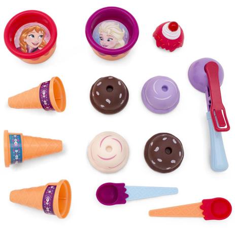 Conjunto de Atividades - Kit Sorveteria - Disney - Frozen - Toyng Menor preço em Conjunto de Atividades - Kit Sorveteria - Disney - Frozen - Toyng