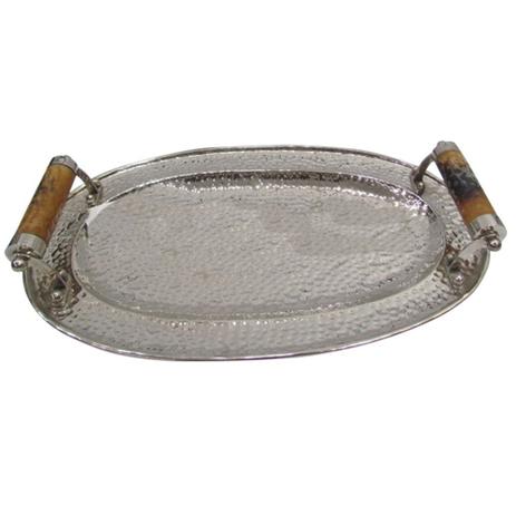 Conjunto de bandeja em aluminio - 2 pcs - Btc decor Menor preço em Conjunto de bandeja em aluminio - 2 pcs - Btc decor