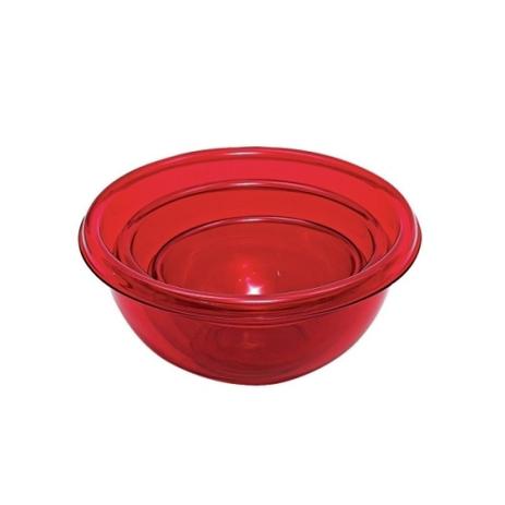 Conjunto de bowl acrilico vermelho 3 pcs - Btc decor Menor preço em Conjunto de bowl acrilico vermelho 3 pcs - Btc decor