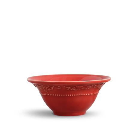 Menor preço em Conjunto de bowls acanthus vermelho 6 pcs porto brasil