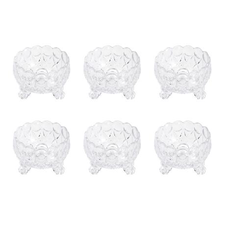 Conjunto De Bowls Com Base Wolff Angélica 6 Peças 9.5x7cm Cristal Menor preço em Conjunto De Bowls Com Base Wolff Angélica 6 Peças 9.5x7cm Cristal