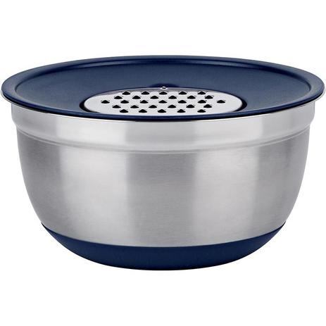Conjunto de Bowls com Ralador 3 em 1 German - Euro Home Menor preço em Conjunto de Bowls com Ralador 3 em 1 German - Euro Home
