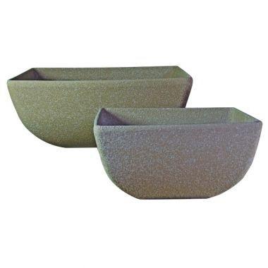 Conjunto de cachepots de fiber clay - 2 pcs - Btc decor Menor preço em Conjunto de cachepots de fiber clay - 2 pcs - Btc decor