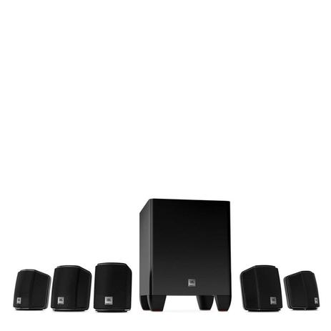 Conjunto de Caixas Acusticas para Home Theater 5.1 CINEMA 510BR - JBL Menor preço em Conjunto de Caixas Acusticas para Home Theater 5.1 CINEMA 510BR - JBL