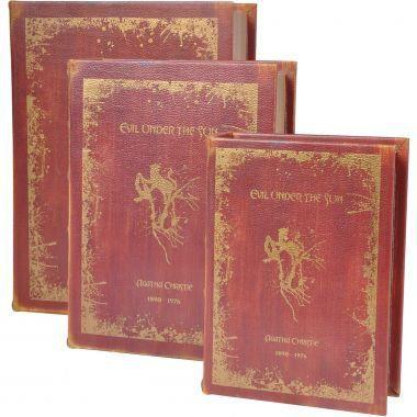 Conjunto de caixas formato livro - 3 pcs - Btc decor Menor preço em Conjunto de caixas formato livro - 3 pcs - Btc decor