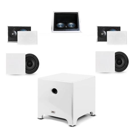 Conjunto de Caixas para Home Theater 5.1 AAT +1 LCR-A100 +2 LR-E100 +2 NQ6-100 +1 Subwoofer Cube 10 Menor preço em Conjunto de Caixas para Home Theater 5.1 AAT +1 LCR-A100 +2 LR-E100 +2 NQ6-100 +1 Subwoofer Cube 10
