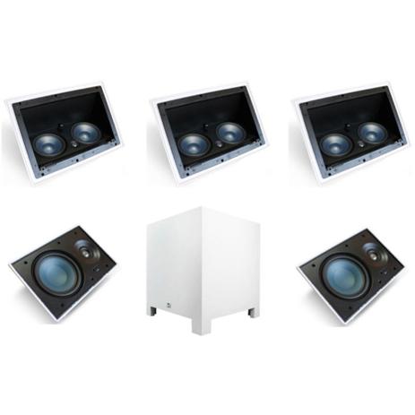 Conjunto de Caixas para Home Theater AAT 5.1 + 1 LCR-A100 + 4 LR-E100 + 1 Subwoofer Rakt Cube 8 Menor preço em Conjunto de Caixas para Home Theater AAT 5.1 + 1 LCR-A100 + 4 LR-E100 + 1 Subwoofer Rakt Cube 8