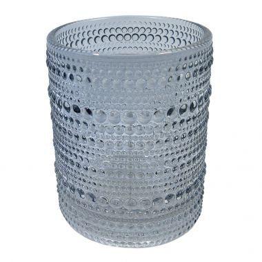 Conjunto de castiçais de vidro fume 4pcs 8,5cm x 10,5cm - Btc decor Menor preço em Conjunto de castiçais de vidro fume 4pcs 8,5cm x 10,5cm - Btc decor
