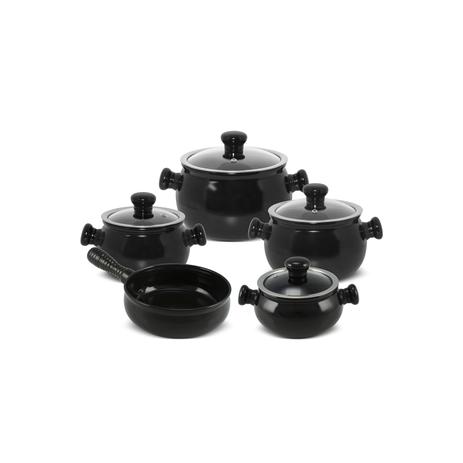 Conjunto de cerâmica ceraflame premiere joy 5 peças - preto é boa?