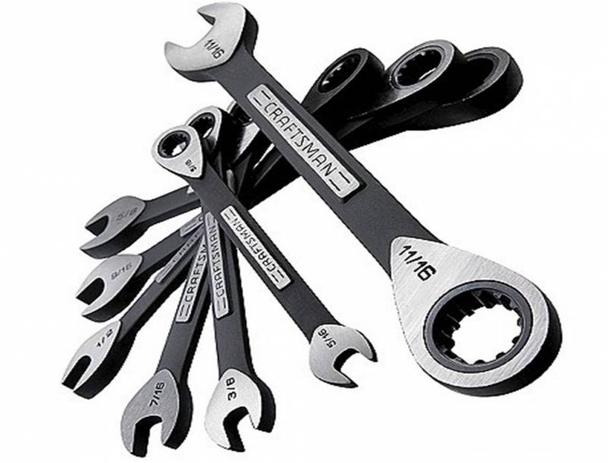 Conjunto de Chave Combinada c/ Catraca 7 Peças - Craftsman Menor preço em Conjunto de Chave Combinada c/ Catraca 7 Peças - Craftsman