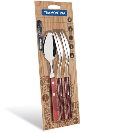 Conjunto de Colher De Mesa com 6 Peças Polywood Tramontina Menor preço em Conjunto de Colher De Mesa com 6 Peças Polywood Tramontina