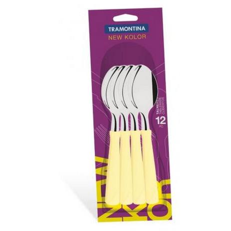 Conjunto de Colheres em Inox 12 Peças New Kolo - Tramontina Menor preço em Conjunto de Colheres em Inox 12 Peças New Kolo - Tramontina